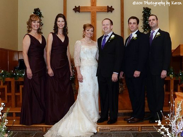 The Wedding Party ©2011 Photography by Karen