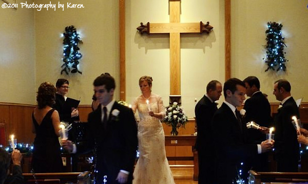 Lighting of the Candles ©2011 Photography by Karen